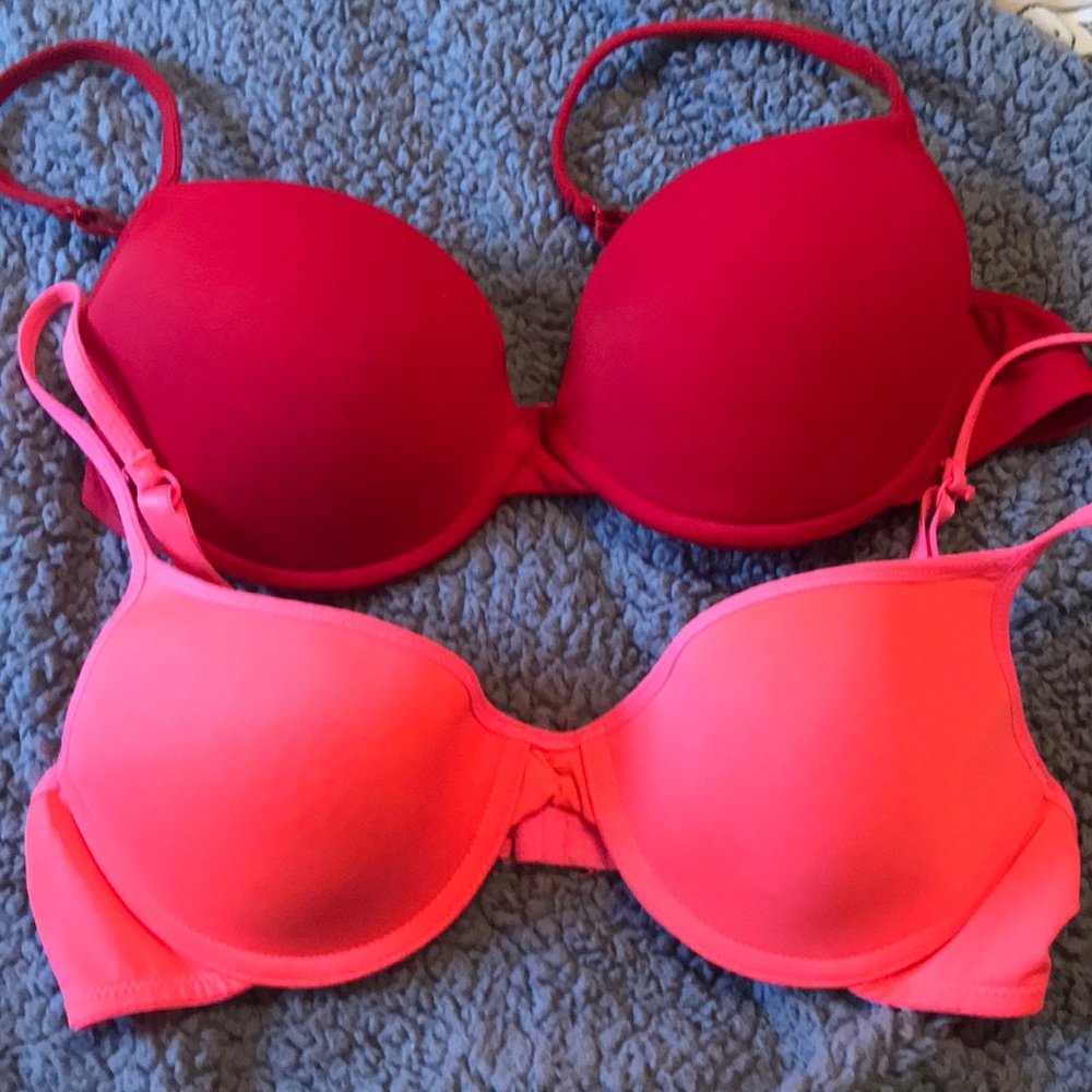 Set of 2 - 34B T-shirt bras